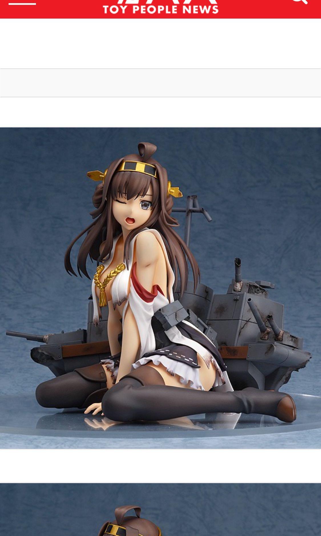 Maxfactory 1 8 Pvc Figure 金剛中破ver 艦隊これくしょん 艦これ 艦隊collection 艦colle 艦娘戰損手辦玩具模型公仔alter Gsc Goodsmile Max Factory Apex Kotobukiya Kadokawa 角川壽屋