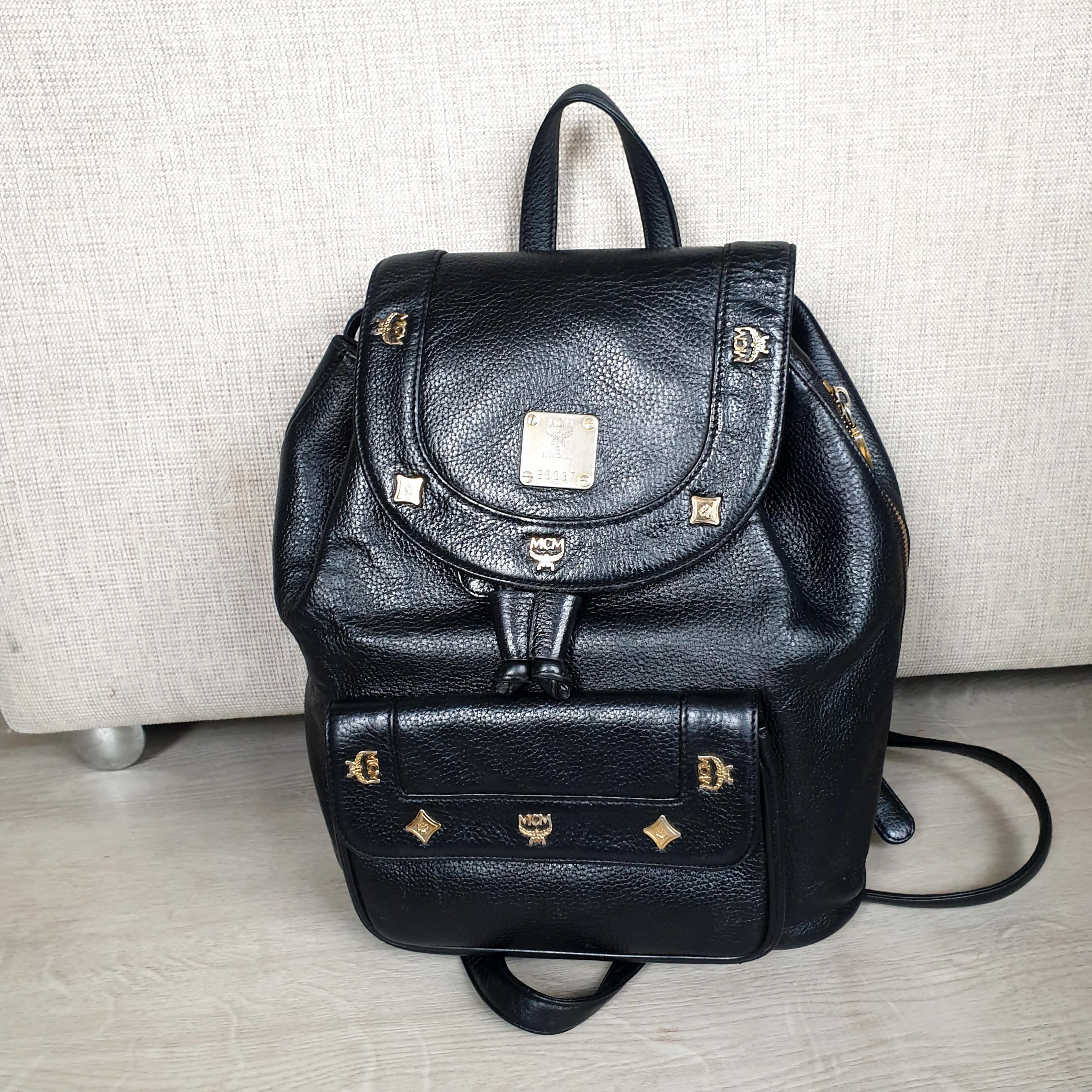 Mcm sales female backpack