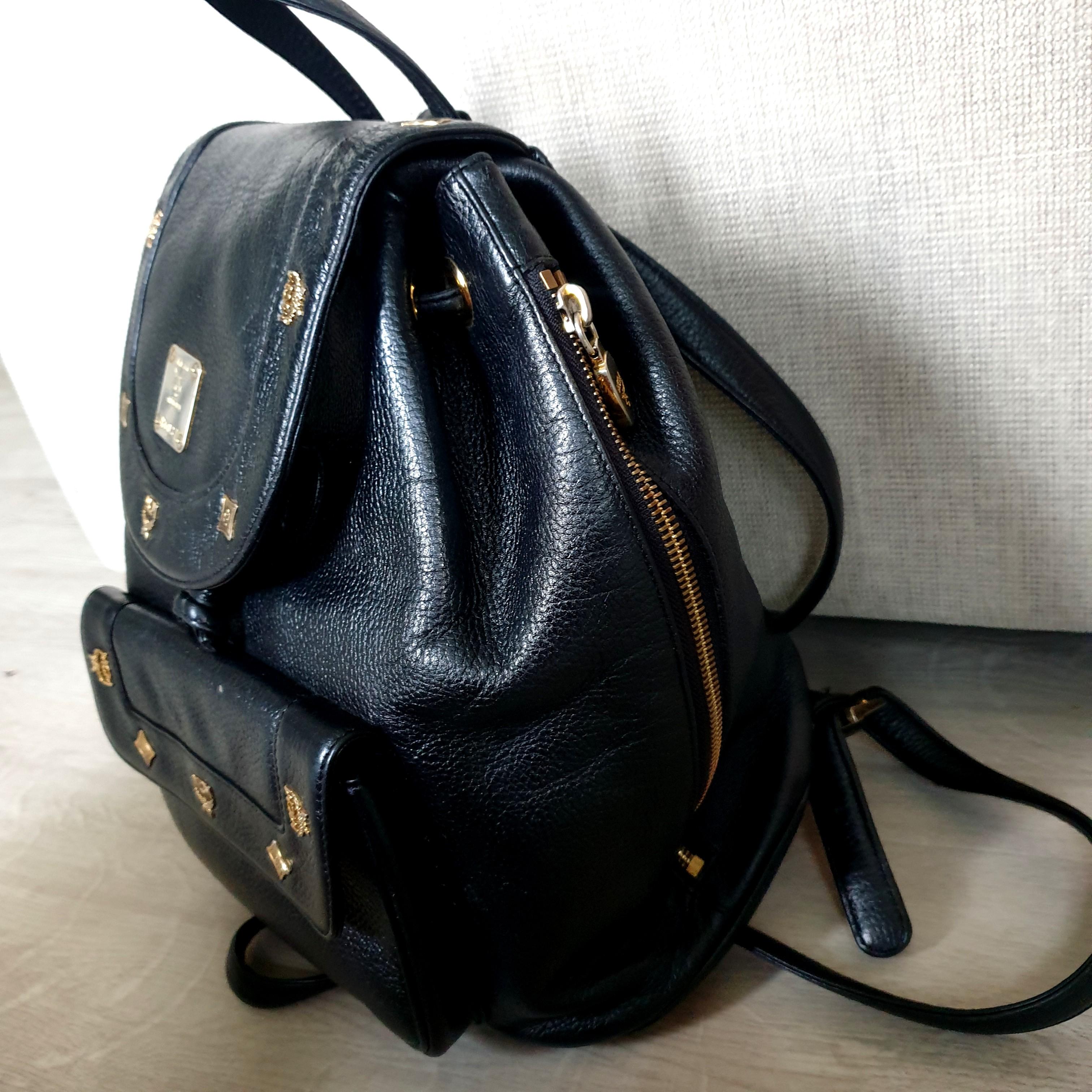 Mcm ladies backpack 2025