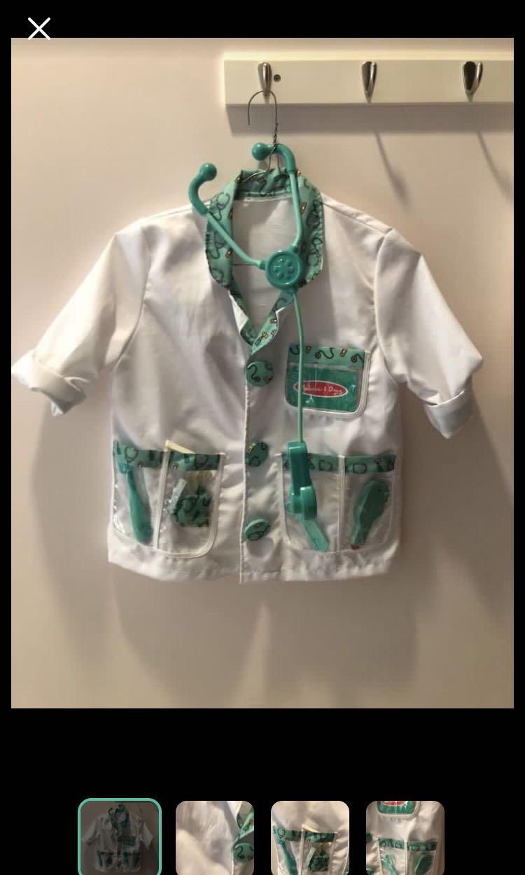 melissa and doug doctor costume