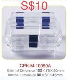 China 2021 Plastic Film watch Case Box with Membrane CPK-M-30025  Manufacturer and Factory