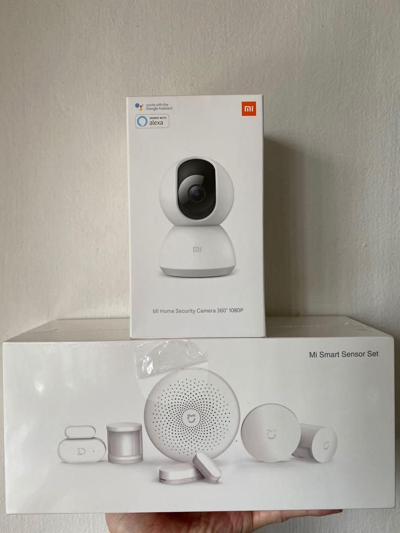 MI Smart Sensor Set + Security Camera (Category: Security Systems & CCTV Cameras) located in Singapore. Submitted by flyboy0711 (Listing ID 1025075381, Image 1). Description: Brand New Set. Description: Security Camera: $45 Smart Sensor Set: $90 *Get both at the price of $130. Remarks: Box is slightly old (placed in storage area). Pictures indicates seal remain uncut, plastic sheet for sensor set slightly torn. .