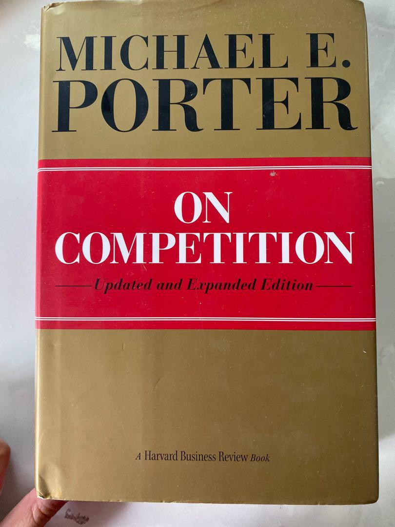 Michael E Porter Book on Competition, Books & Stationery, Textbooks
