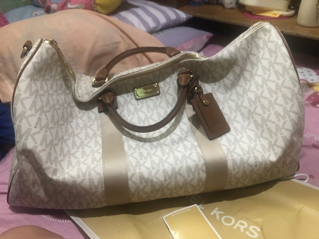 michael kors duffle travel bag