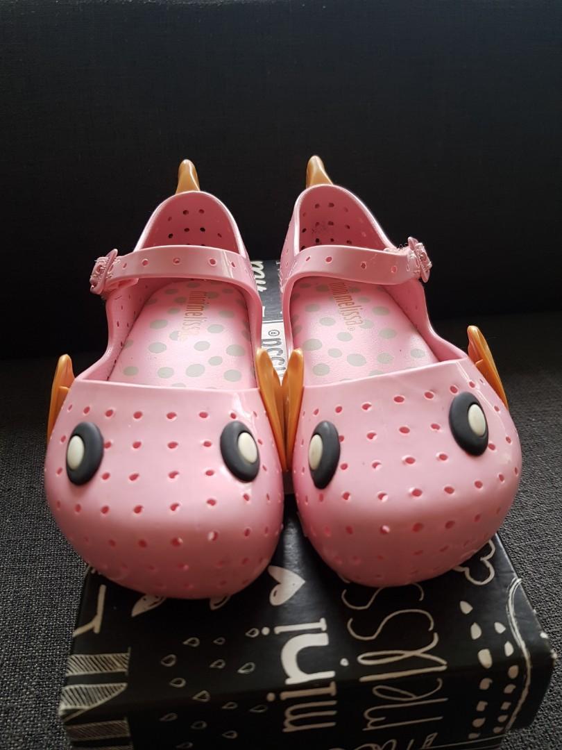 Mini melissa fish shoes clearance