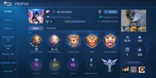 Mobile Legends Account Video Games Carousell Philippines
