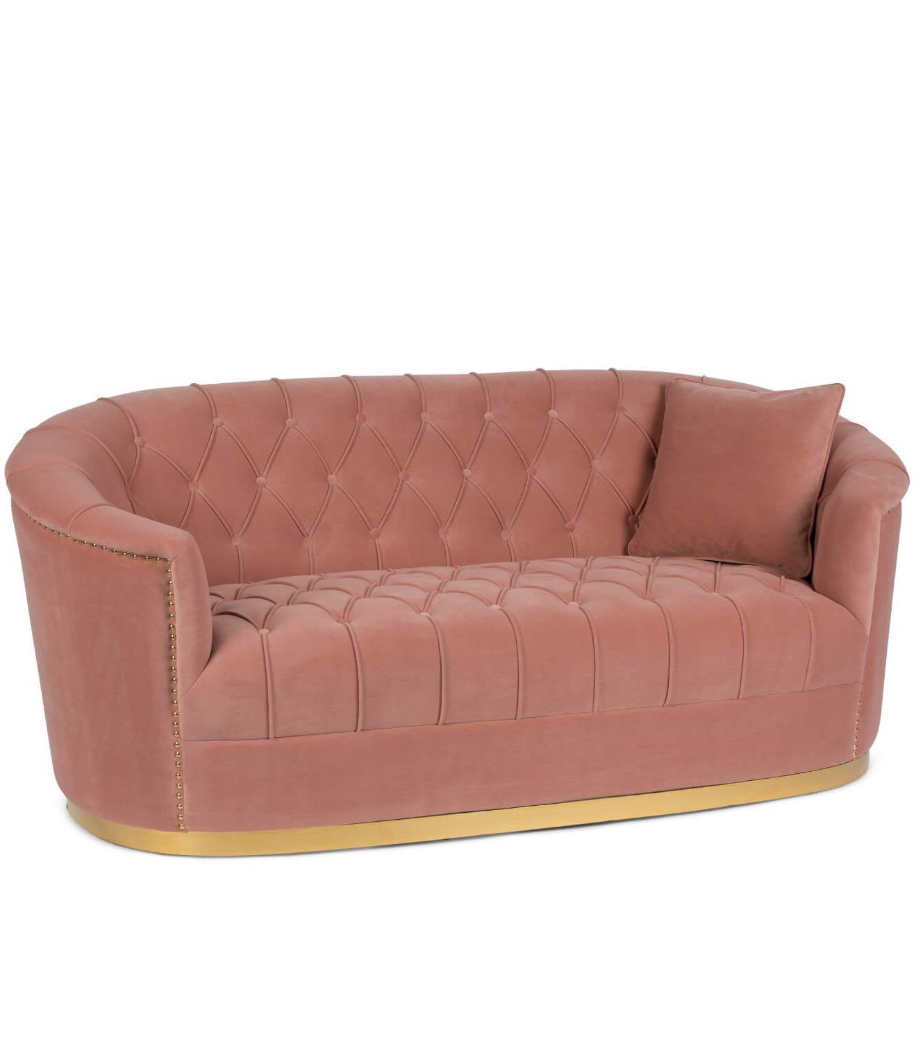 Moda Tufted Sofa Furniture Sofas On Carousell