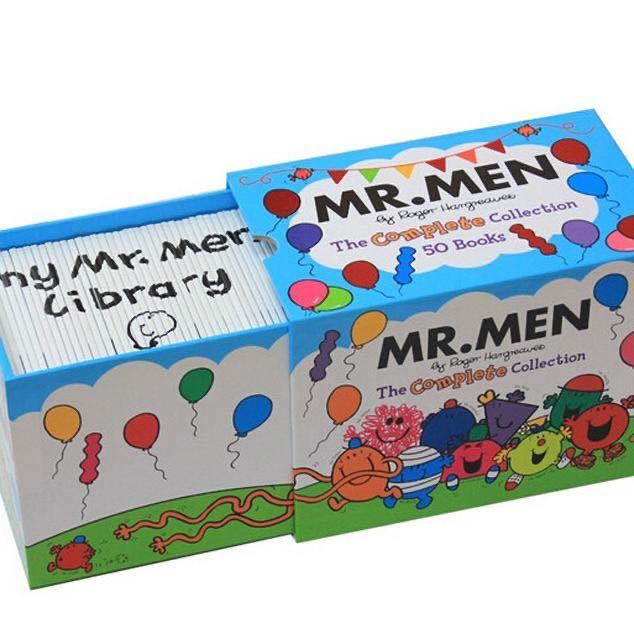 新品　Mr. Men 50冊+Little Miss 37冊　音源付き　箱付き 新品 50冊セット Mr Men Boxed set of Mr.Men 50 Books & Little
