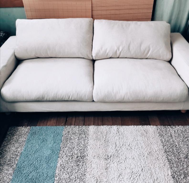 Muji sofa, Furniture & Home Living, Furniture, Sofas on Carousell