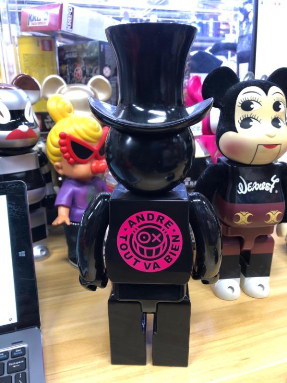 N)無盒有花頭鬆有使用痕跡Medicom Toy Bearbrick Be@rbrick 400