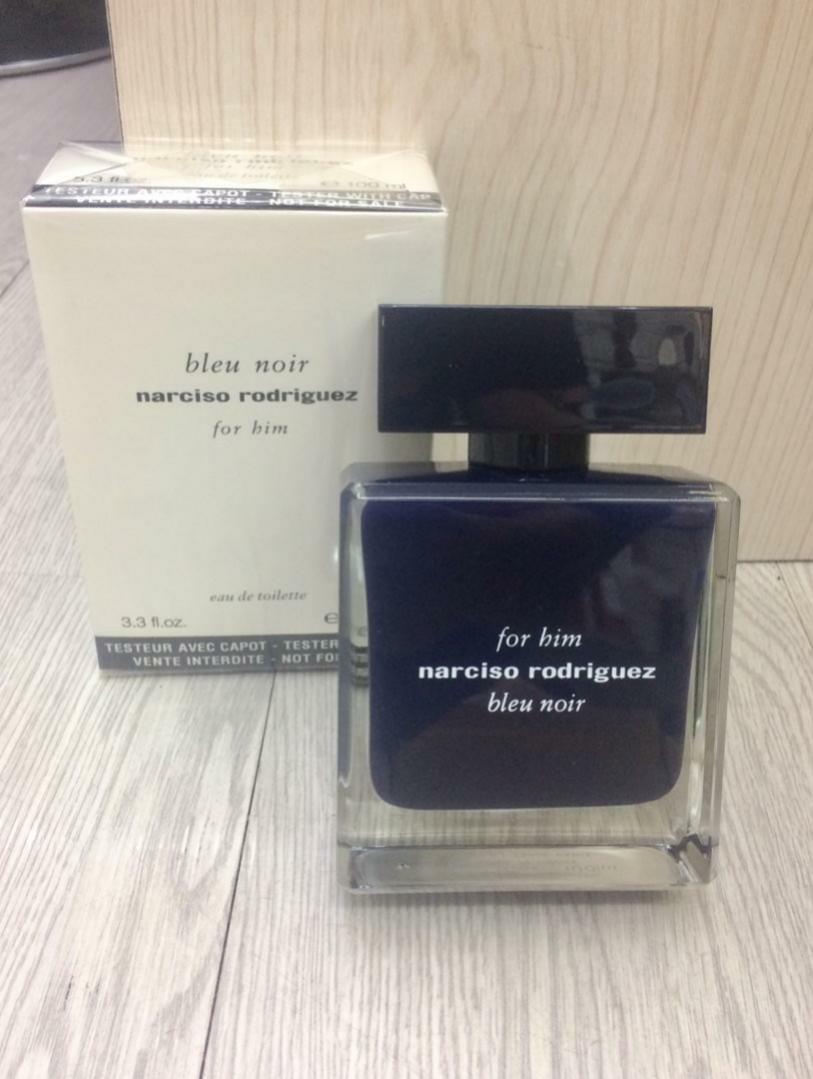 Narciso rodriguez bleu noir EDP Tester, Beauty & Personal Care, Fragrance &  Deodorants on Carousell