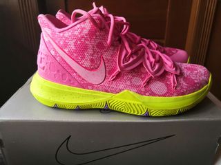 Nike Kyrie 5 Pink Red Blue Yellow Men 's Basketball Shoes