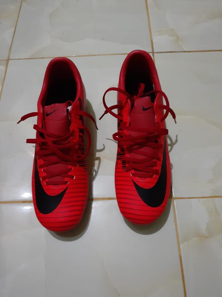 Nike Mercurial Victory VI FG Red Black Original, Olah Raga, Perlengkapan  Olahraga Lainnya di Carousell