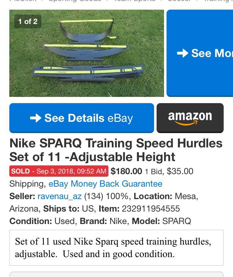 nike sparq speed hurdles
