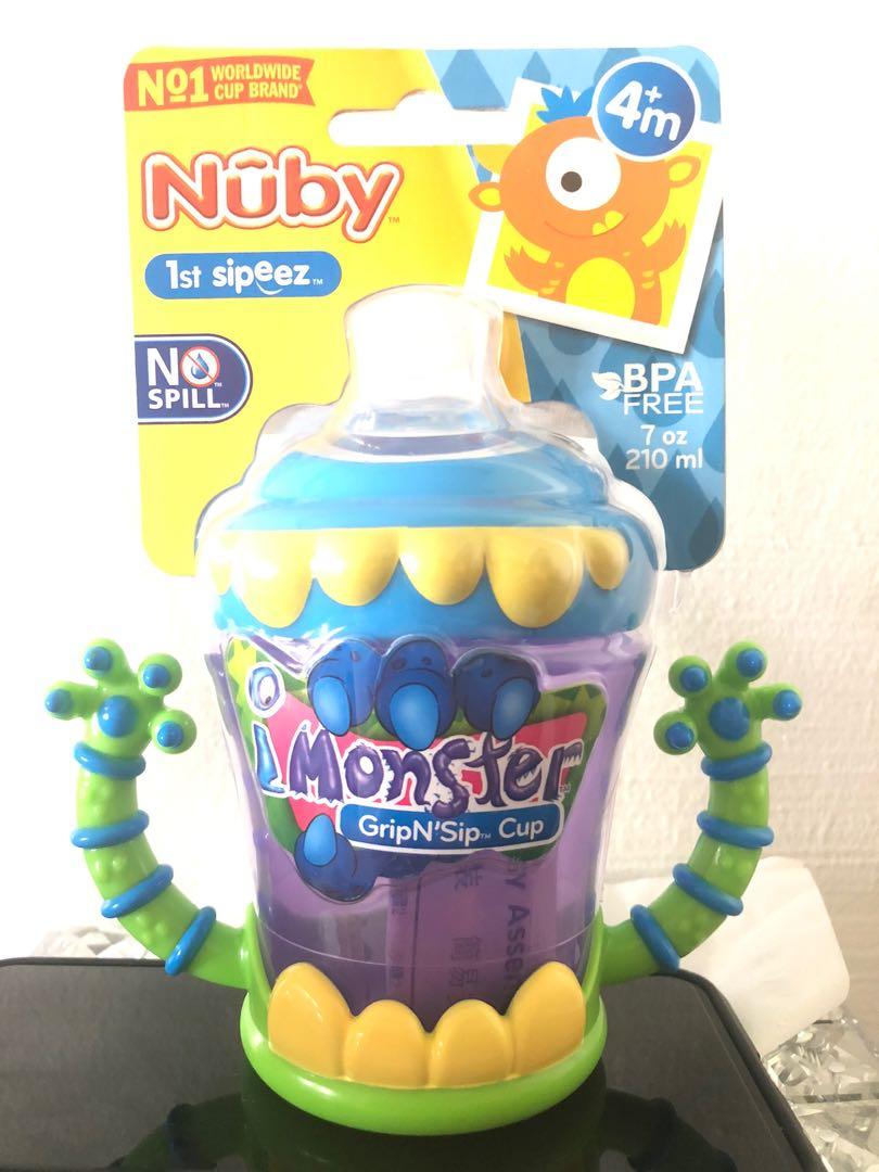 nuby monster sippy cup