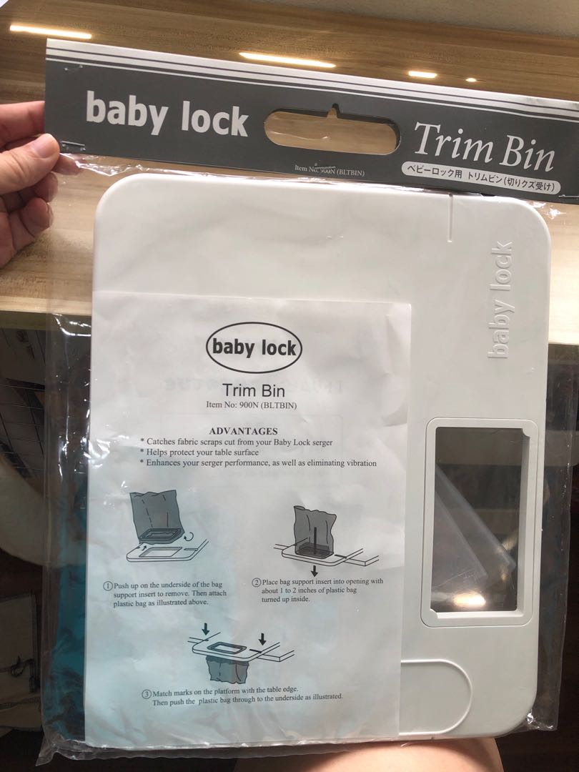 Original BNIB Babylock Trim Bin, Furniture & Home Living, Home