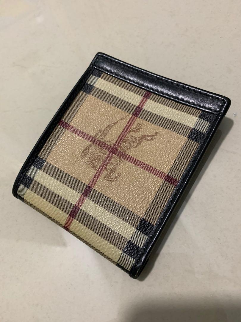 Burberry wallet used discount