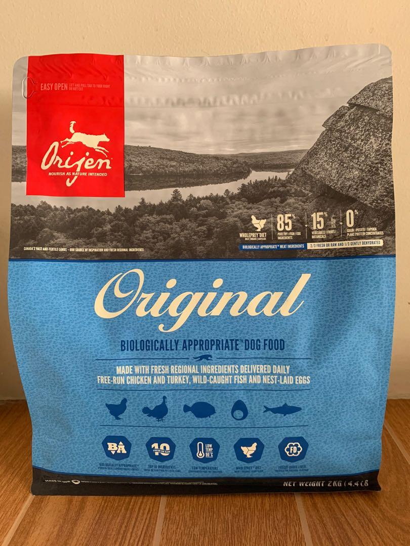 Orijen Original Dog Food Pets Supplies Pet Food On Carousell