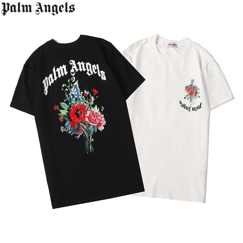 palm angels flower shirt
