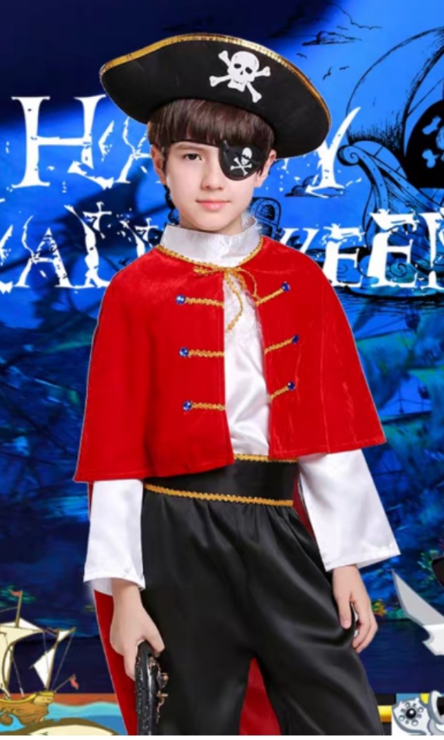 Pirates Costume Boy, Babies & Kids, Babies & Kids Fashion on Carousell