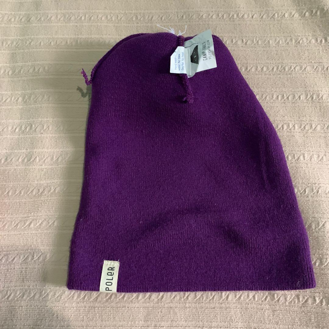 POLER CAMP VIBES BEANIE - Unisex (Category: Hats & Beanies) located in Manila. Submitted by justhercloset (Listing ID 1025119518, Image 3). Description: 10/10 condition.
