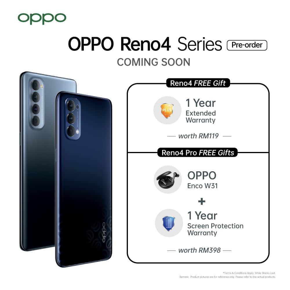 Pre Order Oppo Reno 4 Reno 4 Pro Mobile Phones Tablets Android Phones Oppo On Carousell
