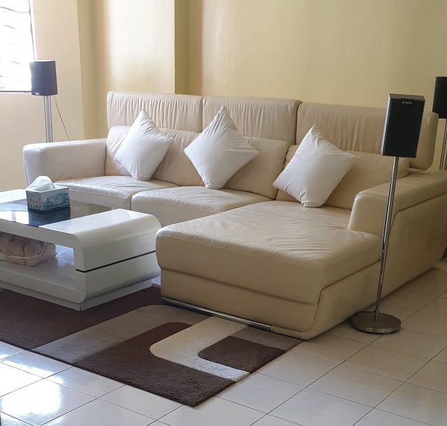 Rozel l shape hot sale sofa