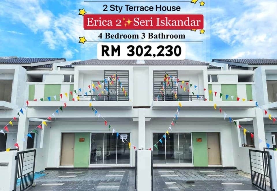 Rumah 2 Tingkat Sri Iskandar Bulanan Rm 1250 Property For Sale On Carousell