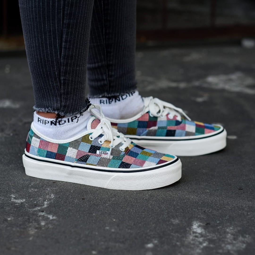 Vans authentic multi on sale color