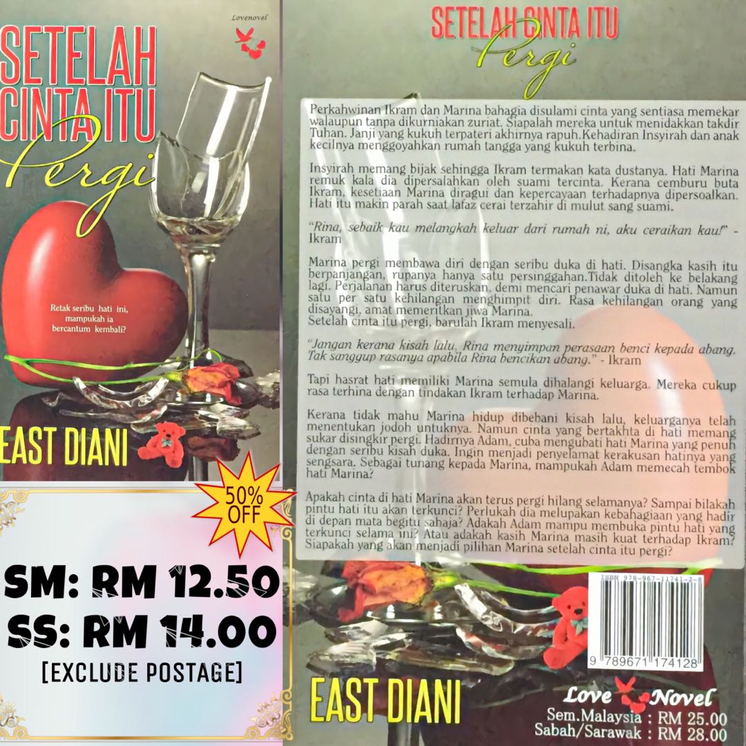 Setelah Cinta Itu Pergi Books Stationery Books On Carousell