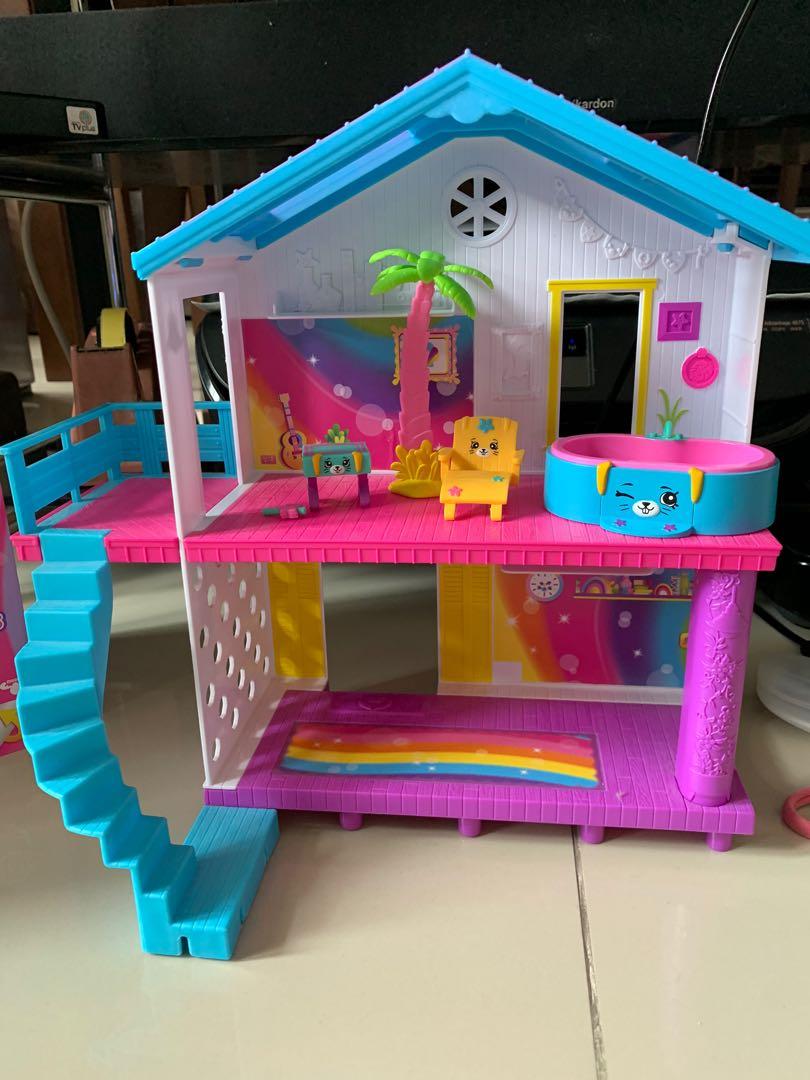 Shopkins Doll House Hobbies Toys Toys Games On Carousell Happy places shopkins dolls rainbow kate and lucy smoothie are welcoming over to the house new shoppies. shopkins doll house