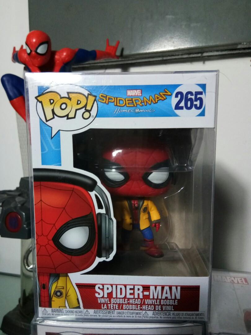 spiderman with headphones funko pop