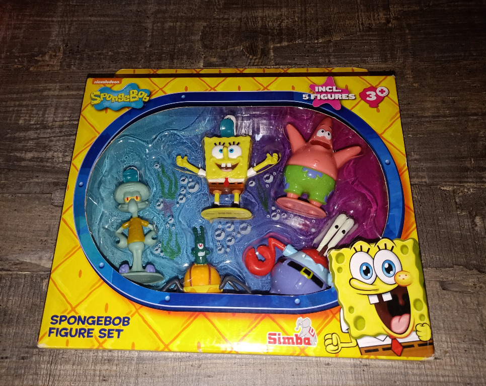 Spongebob figure set new arrivals