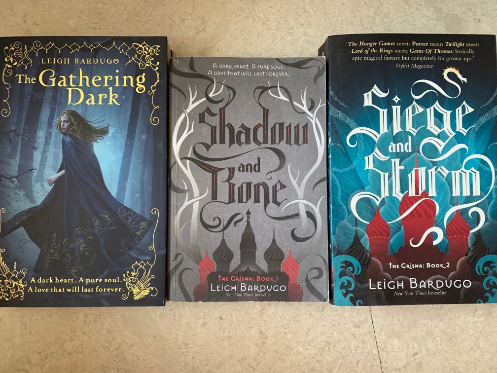 The Gathering Dark Shadow Bone Siege Storm By Leigh Bardugo Books Stationery Fiction On Carousell