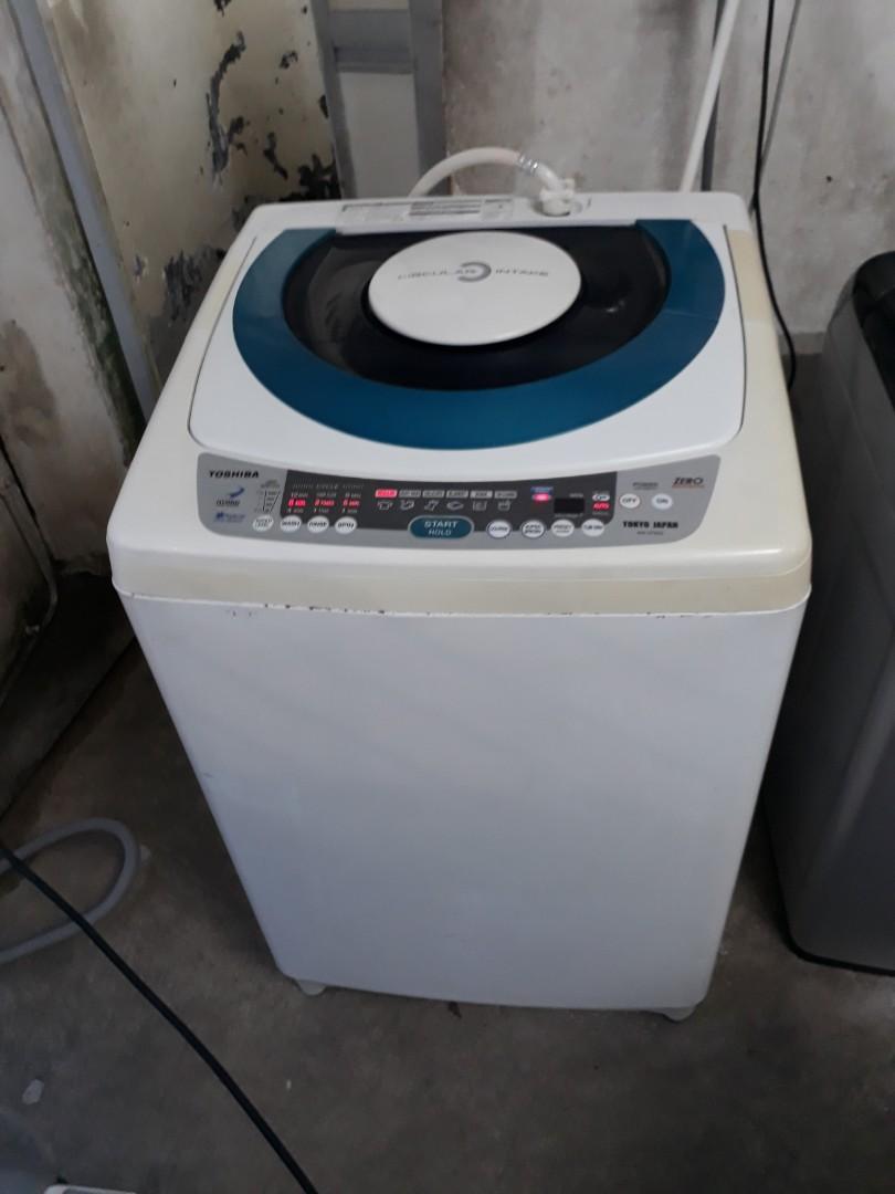 Toshiba 9kg Washing Machine Aw9790 Tv Home Appliances Washing Machines And Dryers On Carousell