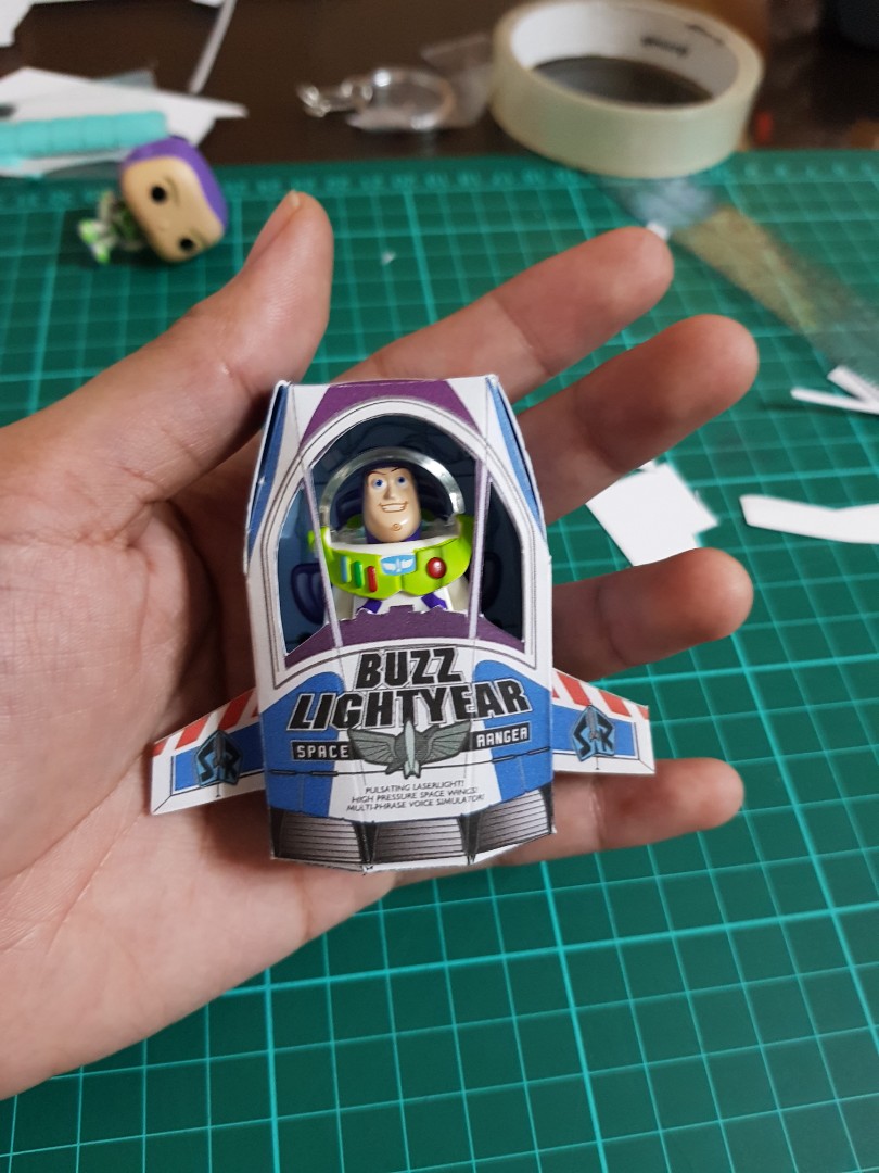 Toy Story Buzz Lightyear Lego Minifigure with Box Hobbies Toys