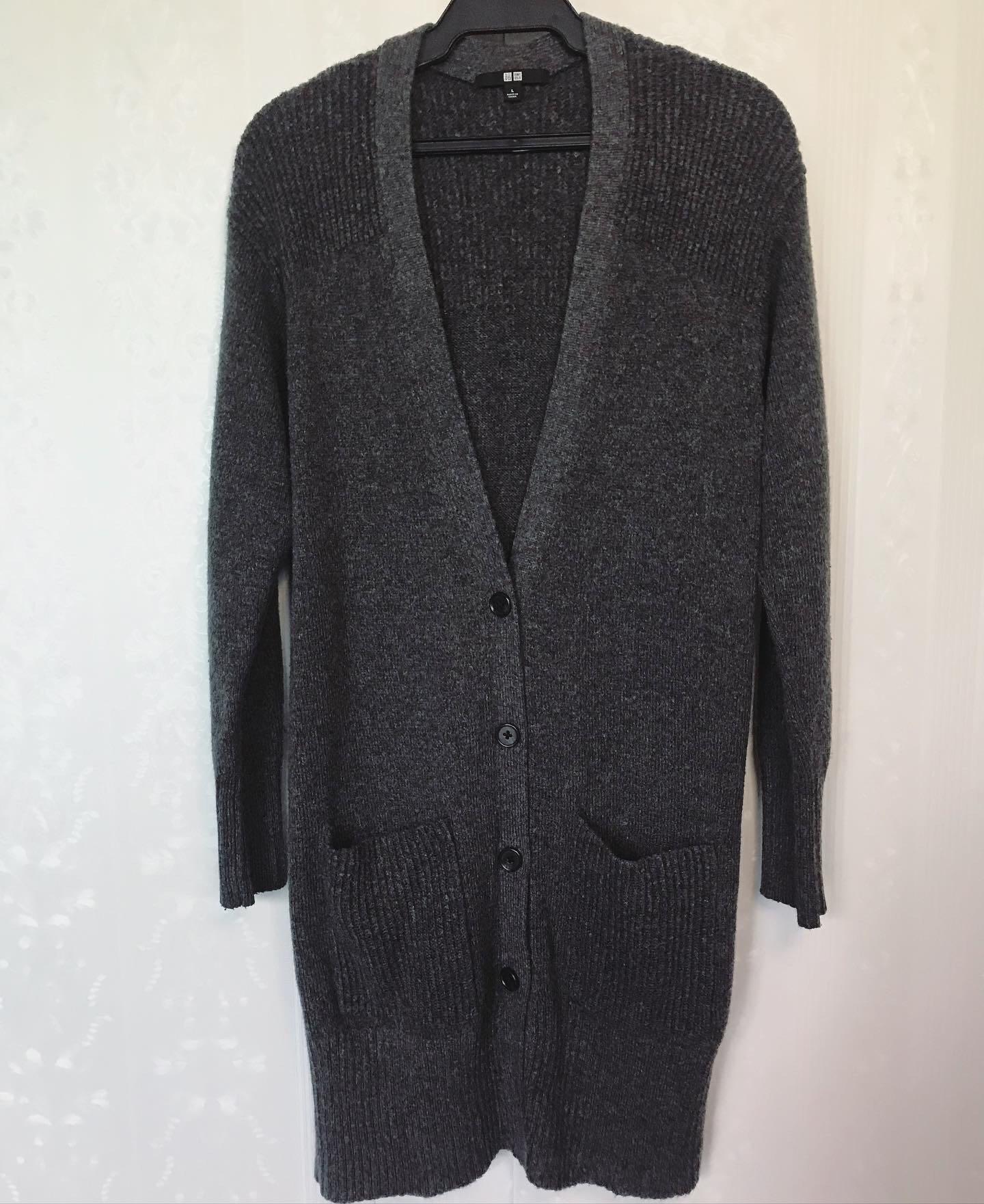 uniqlo chunky cardigan