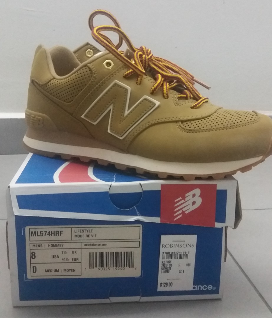 Unworn New Balance 574, Men's Fashion 
