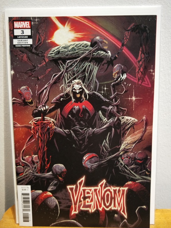 Venom #3 3rd Printing Variant Marvel First Knull appearance Raw NM