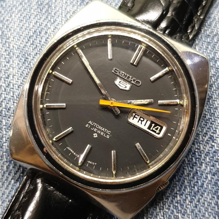 Vintage Seiko 5 6119-8490 21 Jewels Automatic Men's Wristwatch, Women's  Fashion, Watches & Accessories, Watches on Carousell
