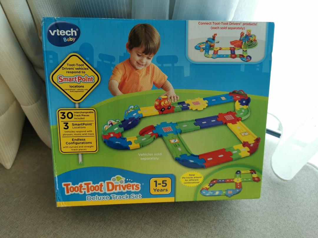 Vtech Toot Toot Deluxe Track Preowned 