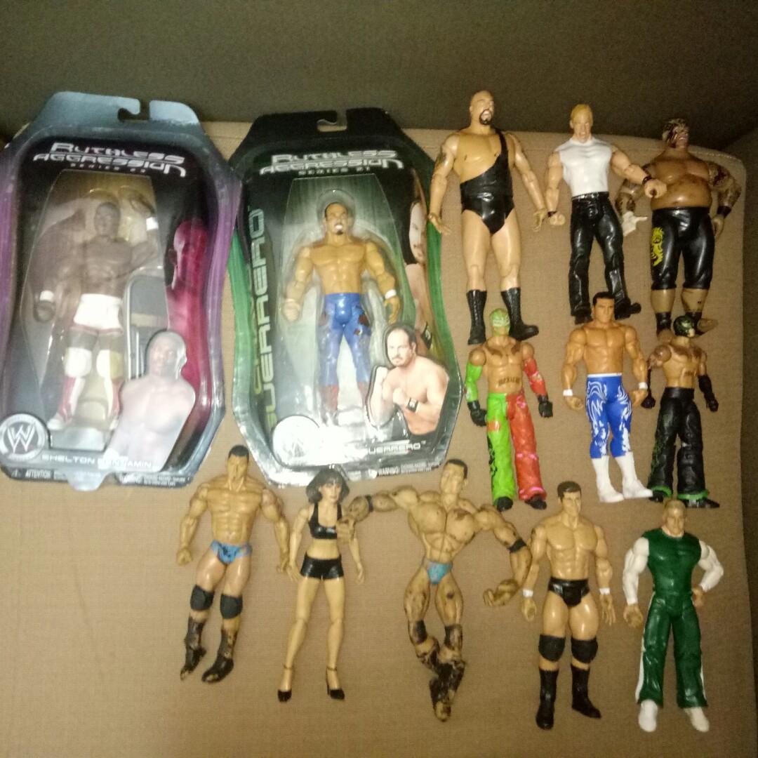 wwf hasbro figures for sale