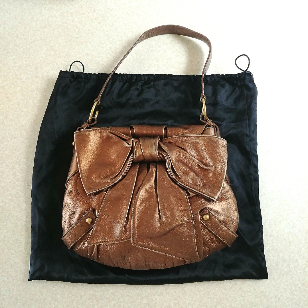 ysl bronze bag