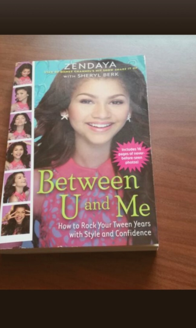 Zendaya Between U And Me Book Storybook Disney Story Book Books Stationery Non Fiction On Carousell
