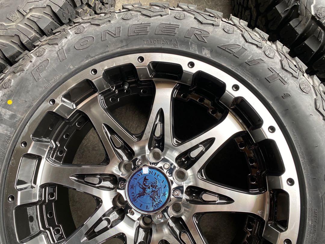 20 inch Original Brandnew Buckshot MB Wheels Fortuner Hilux Montero MuX 275 55 20 Brandnew Tri