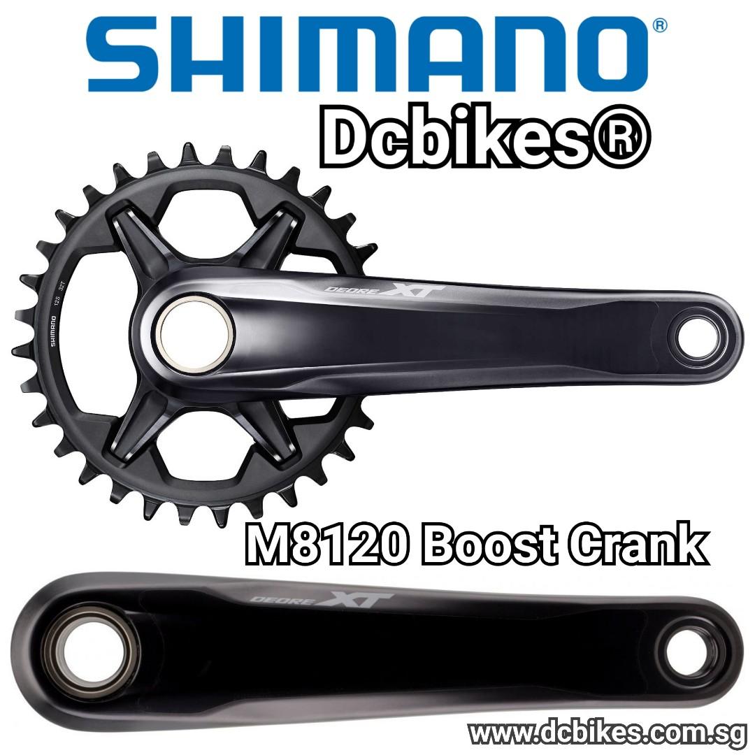 shimano xt boost crankset