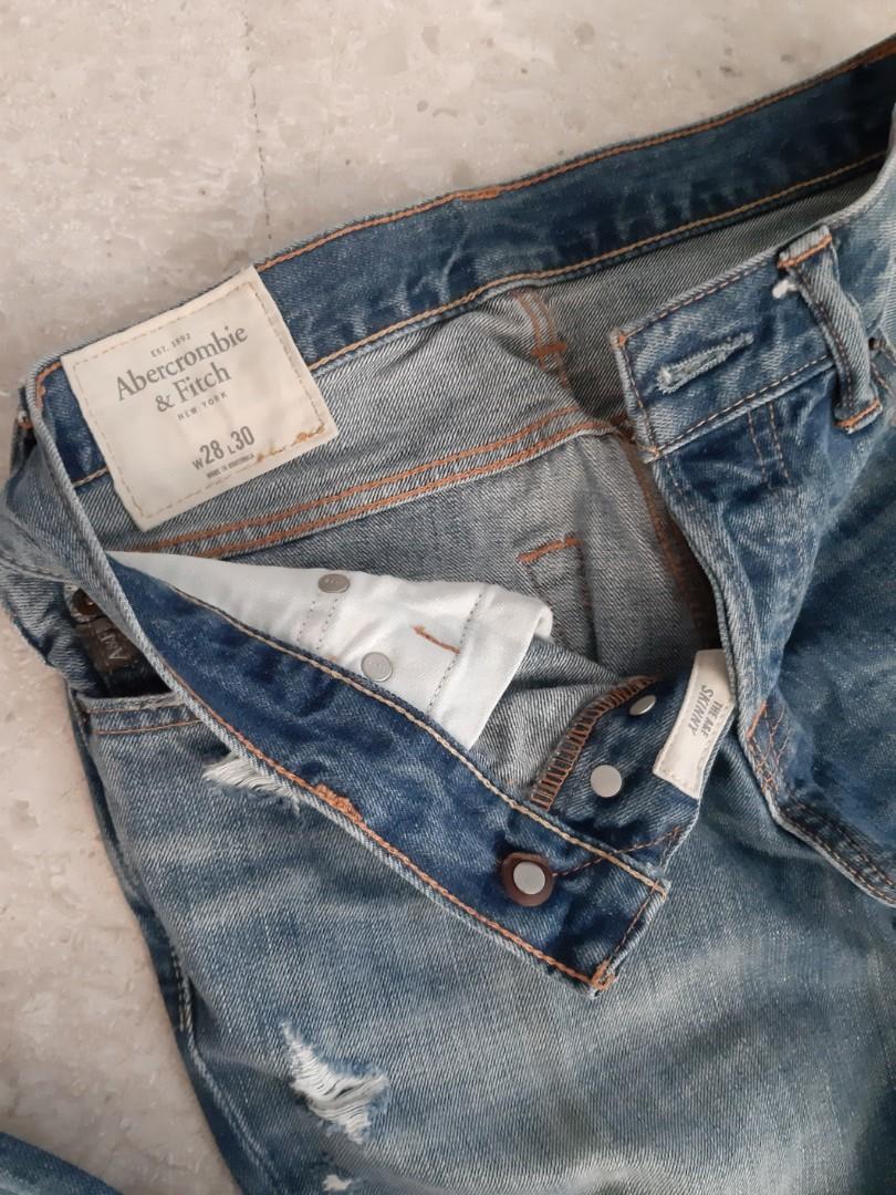 Men's abercrombie & fitch jeans shop