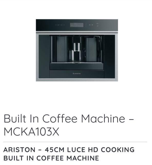 Ariston coffee top machine