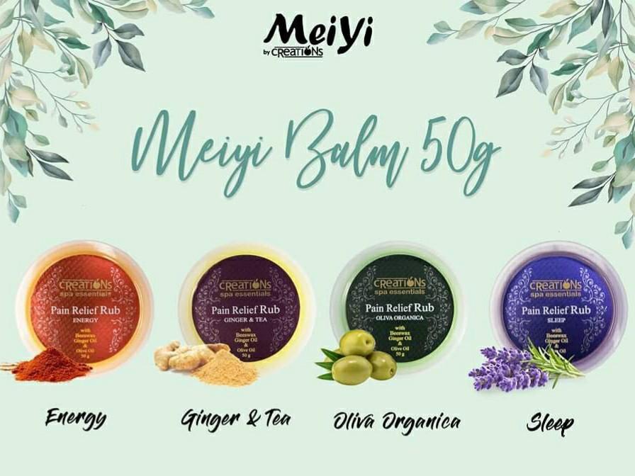 Creations Spa Essentials Pain Relief 50g by Meiyi 100% Original