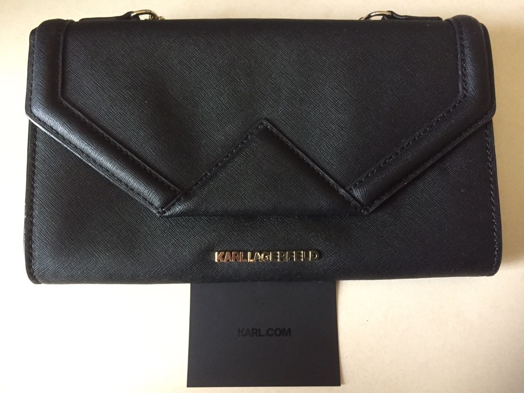 Authentic Karl Lagerfeld Carry On Bag, Luxury, Bags & Wallets on Carousell